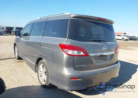 2014 Nissan Quest Sl from USA, damaged, VIN JN8AE2KP8E9101788